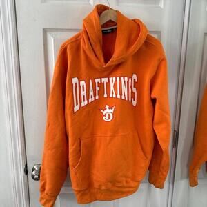 Orange draftkings hoodie size l